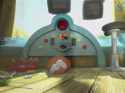 Working hard or hardly working. | Cartoon Network City