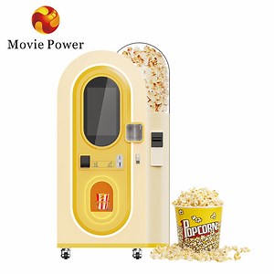 [Hot Item] Customizable Coin Operated Multi Flavors Self Service Automated Popcorn Vending Machine