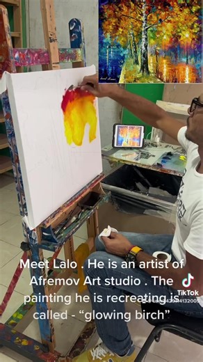 Meet Lalo . One of the artists of afremov studio | Leonid Afremov (afremov.com)