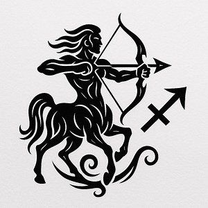 Sagittarius Tattoo - Etsy