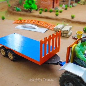 2.4M views · 35K reactions | Mini Bridge Building in Action  #MiniBridge #MiniConstruction #usa #newyork | Mini Village | Facebook