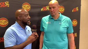 "Our defense helped our offense." Hear from Coach Vitaly Potapenko with Michael Wallace following tonight's win. | Memphis Grizzlies