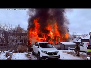 20251213 4th alarm 1316 - 1332 Scott Street, Kulpmont (Arrival) 1 of 2