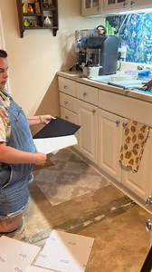 When the DIY bug bites at 9:15 PM... 🛠️😅 Decided it was the perfect time to redo my kitchen floor with peel and stick tiles. Wish me luck! #LateNightDIY #PeelAndStickFlooring #KitchenMakeover #DIYProject #HomeImprovement #ImpulseRenovation #SendHelp #FlooringGlowUp #WhyNotNow | Emilyischaos