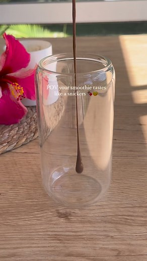 You’re not you, when you’re hungry so why not try this PROTEIN SNICKERS SMOOTHIE by @mywholesomebites for a satisfying and snicker-licious treat! 🍫🤎 WHAT YOU NEED 🥤 Almond milk 1 scoop @happywayau Choc Protein Date Peanut butter 1 banana, frozen Add all ingredients to a blender and mix until well combined. Pour into a glass and enjoy! | Happy Way