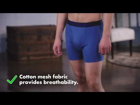 Breathable Moisture Wicking Boxer Brief by Fruit of the Loom