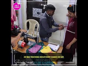 dehati darji ka himat to dekho .cctv camera me record huaa to pata chala .dehati video.