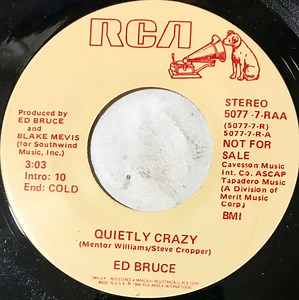 Ed Bruce - Quietly Crazy