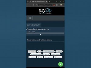 📦 Convert 7Z to ZIP on your Browser  │ No Software Installation Required