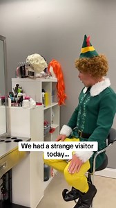 Buddy the Elf came and ate all of our cotton balls 🙃 #buddytheelf #elfanniversary #buddytheelfcostume | Fun.com