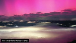 Polarlichter verzaubern den Himmel über Südtirol - Videos | stol.it