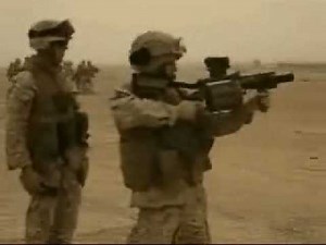 Milkor MGL M32 Grenade Launcher In Action