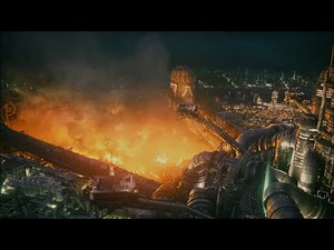 Sector 7 Plate Falls FFVII Original vs FFVII Remake