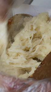 Loaded Baked Potato with Sour Cream from Hot Potato Bar | Lisa Nguyen