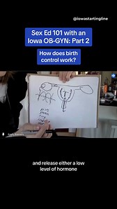 Want to know how birth control works? Let Waverly OB-GYN Dr. Emily Boevers explain. Here's part two of her sex ed crash course with us. Read more here: https://iowastartingline.com/2024/03/25/as-some-iowa-lawmakers-vilify-birth-control-heres-what-it-actually-does/ | Iowa Starting Line | Facebook