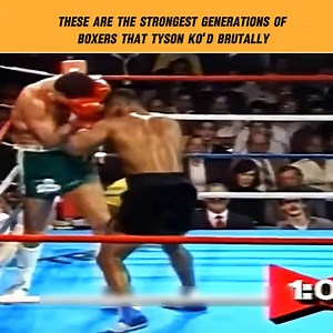 12K views · 23 reactions | These are the strongest generations of boxers that Tyson KO'd brutally  | Bako RX | Facebook