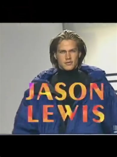 Jason Lewis - 90's Male Model | #JasonLewis #MaleModel #90sModel #90sFashion #runway