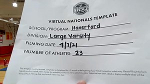 Haverford High School [Virtual Large Varsity Semi Finals] 2021 UCA National High School Cheerleading Championship