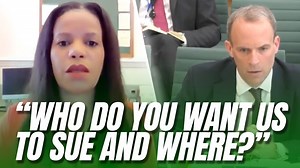 Claudia Webbe Humiliates Herself with Question to Raab