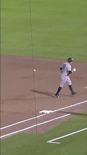 José Caballero gets WAY up to rob a home run! 🤯