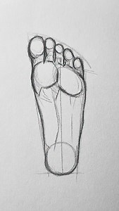 2.2K views · 49 reactions | Foot Construction Made Simple | Save This for Practice! ✏️ Every realistic drawing starts with simple shapes ✏️ See how circles and basic forms turn into a perfect foot structure   Save this reel for practice ❤️ Like if you love sketching  Comment “FOOT” if you want more anatomy tutorials  Follow @artofdn for daily drawing tips #artofdn #footdrawing #anatomystudy #drawingtutorial #sketchingpractice | Art of dn | Facebook