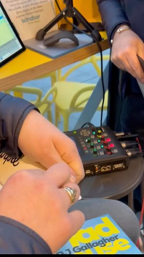 And the very first signed copy of @pjgallagher #Madhouse goes to Paul the N4 bus driver 📘✍️ Happy reading to his wife Jean! 😜 #RadioNova100 #SeriouslyAddictiveMusic #Madhouse #PJGallagher #pjandjim | Radio Nova 100