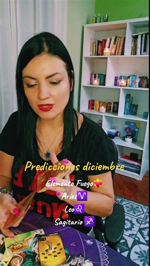 24K views · 1.4K reactions | Predicciones diciembre elemento fuego ❤️‍ Aries ♈ leo ♌ sagitario ♐ | Margarita Luz Tarot | Facebook