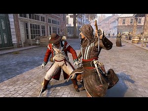 Assassin's Creed 3 Remastered - Master Assassin Aguilar Brutal Combat & Killing Spree Gameplay