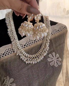 2.3K views · 50 reactions | Kundan long neckpiece ✨ | Go Glam | Facebook