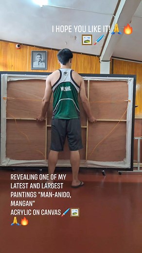 6.8K views · 717 reactions | Revealing one of my latest and largest paintings "MAN-ANIDO, MANGAN" acrylic on canvas I hope you like it! #artwork #art #paintings #contemporaryart #Benguet #artist #MountainProvince #drawing #Ifugao | Igorot ARTizan | Facebook