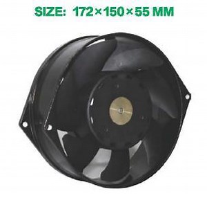 [Hot Item] 172X150X55mm PWM Speed Regulation DC Frame Exhaust Fan for Industrial Equipment