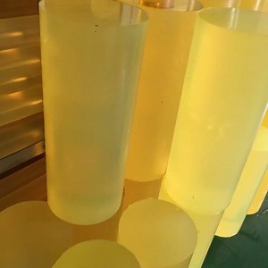 [Hot Item] Yellow Polyurethane Rods, PU Rods, Plastic Rods, Polyurethane Bar, PU Bar, Plastic Bar