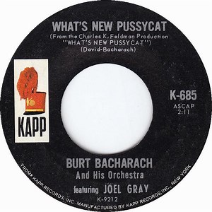 Burt Bacharach And His Orchestra - What's New Pussycat
