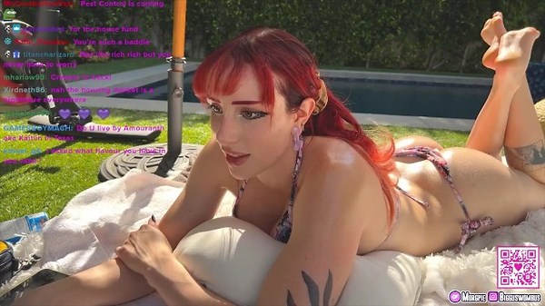 Twitch meta  banned footage hot tub streamer flashed live on stream morgpie