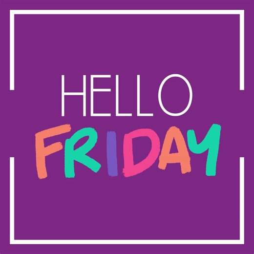 Hello Friday! 💜 🧡 💙 | Contra Costa College