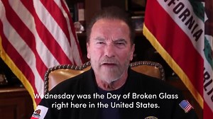 Arnold Schwarzenegger compares last week's Capitol riots to Kristallnacht.