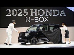A thorough review of the 2025 Honda N-BOX! The ultimate minicar with improved design, interior, d...