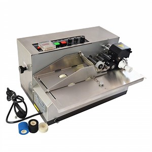[Hot Item] Expiry Date Batch Number Hot Ink Roll Coding Machine for Food Pouch Certification Printing