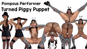 Pompous Performer Turned Piggy Puppet