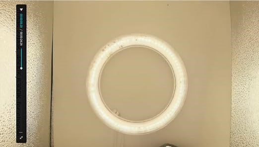 How the led circular tube change the color temperature?