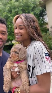 Meet.. BRONCO 🐶 The kids call her Bronco Love Brownie:) The sweetest surprise. I love you baby Russell Wilson #MothersDay ❤️ | Ciara