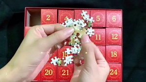 Advent Calendar 2023 Jigsaw Puzzles, Christmas Countdown Puzzle for Adults Teens Kids, 24 Days 1008 Pieces Holiday Santa Puzzle Christmas Gift for Boys Girls