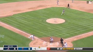 Perfect throw! #BravesCountry | Atlanta Braves