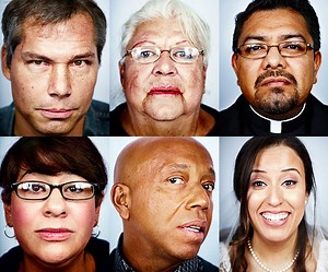 Flipped Portraits Showing What Subjects See In the Mirror