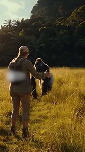 Woman Calls Gorilla Returns For Hug | Denzel Colt