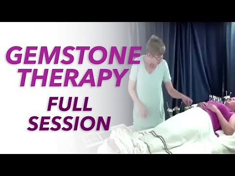 Watch a Full Gemstone Therapy Session Featuring Level 1 Procedures