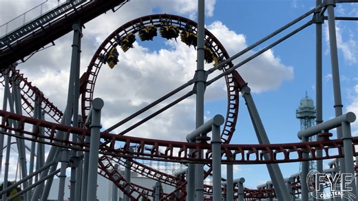 Last Firehawk tour 2018 Firehawk at Kings Island. Where do i begin. This was the first ride Cedar Fair put into Ki. This ride was originally X Flight at Geauga Lake which operated from 2001-2006, then removed and put at Kings Island where it operated from 2007-2018. Ride Stats: Make: Vekoma Model: Flying Dutchman Height: 115ft Speed: 50mph Length: 3,339.9ft Inversions: 5 Duration: 2min 10 sec Back in 2007 i was not a coaster enthusiast by any means. However, this was the 1st ride i went to on an