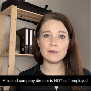 Director of your own limited company - you are not self-employed. A quick clarification. | Annette Ferguson | Facebook