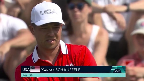 HIGHLIGHTS: Defending gold medalist Xander Schauffele cards seven birdies in Round 1, two strokes back