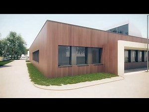 Animation présentation d'une école